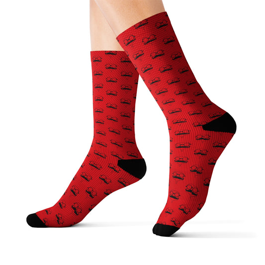 Mr. Krust Icon Socks - Red