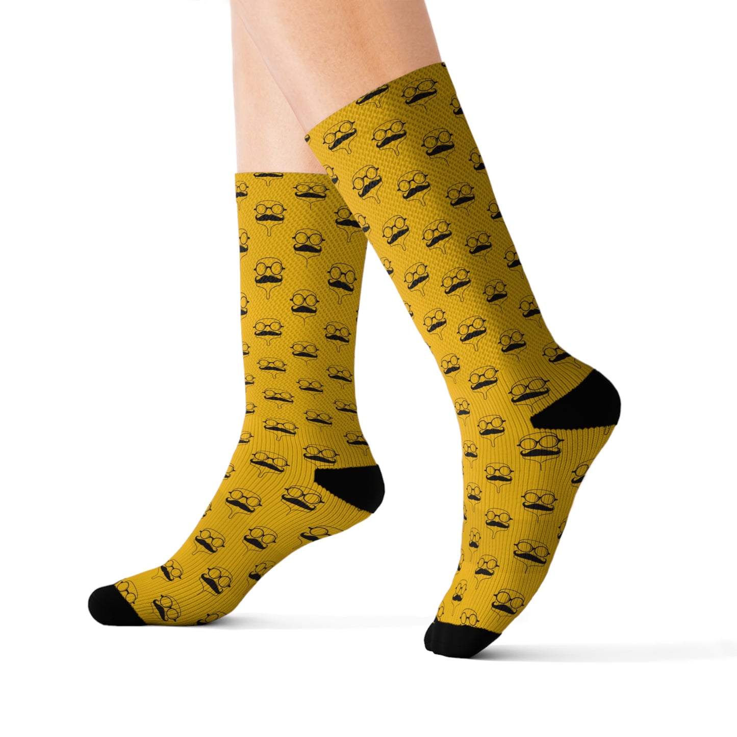 Mr. Krust Icon Socks - Yellow