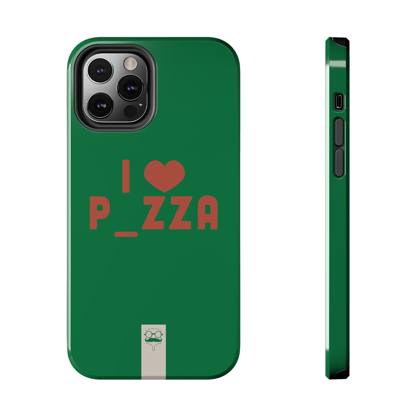 I Love P_ZZA - Tough iPhone Cases