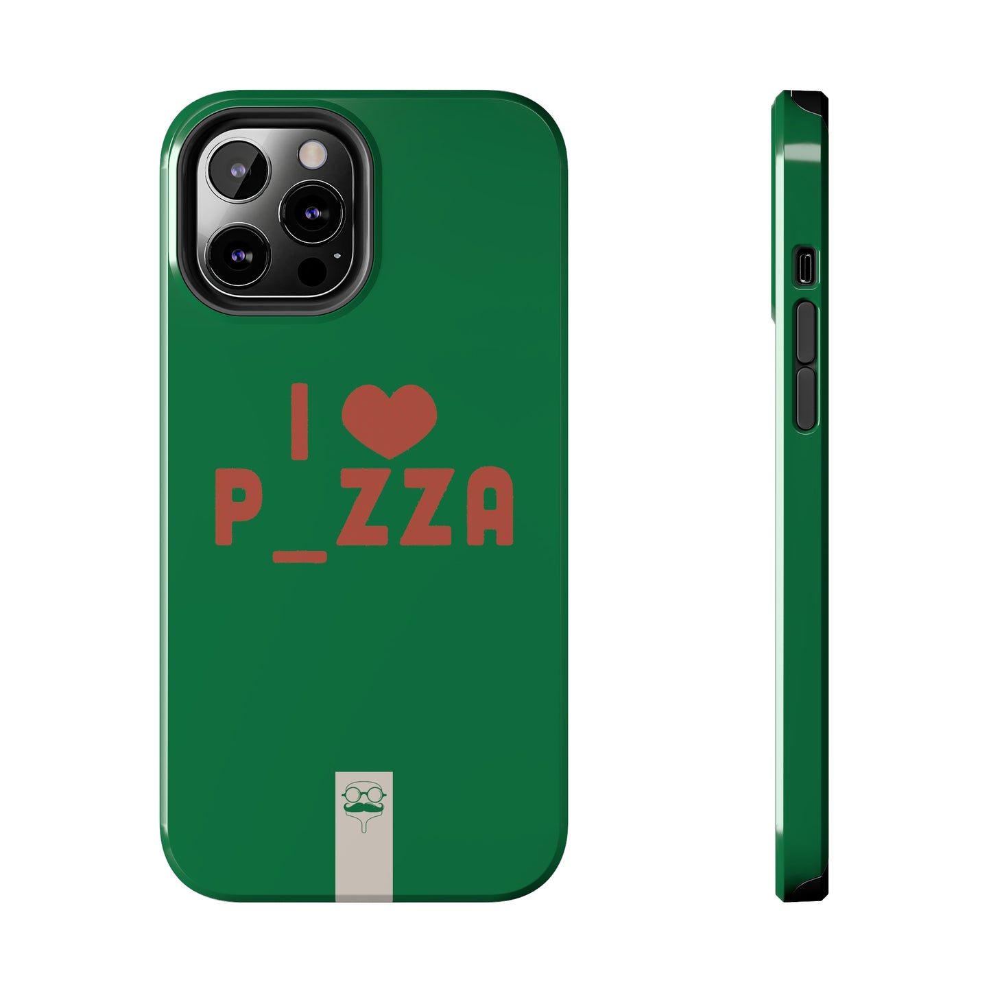 I Love P_ZZA - Tough iPhone Cases